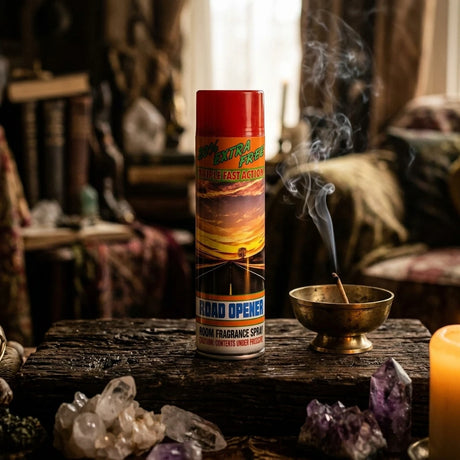 Aerosol room fragrance spray — Mystical Home Altar Lifestyle | Generated by Modelize