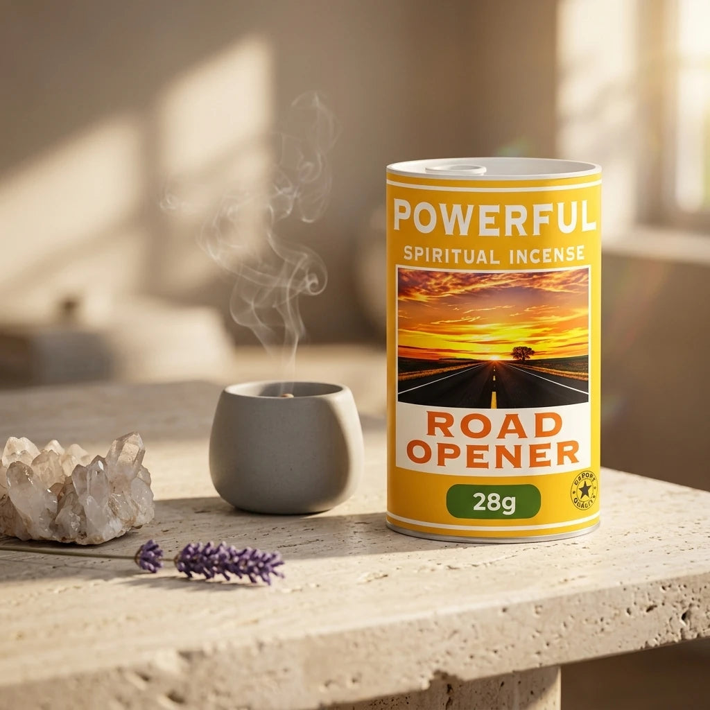 Spiritual incense powder canister — Cleansing Ritual Lifestyle | Generated by Modelize