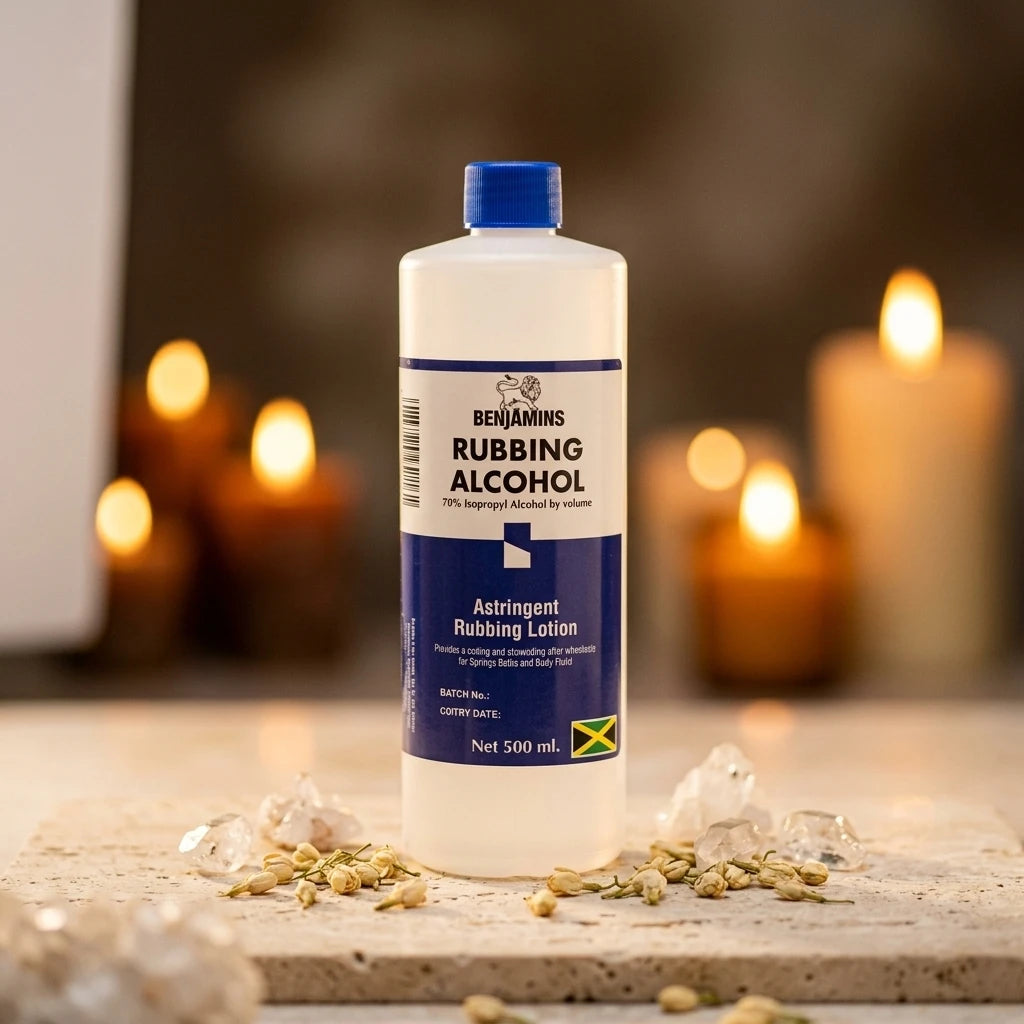 Astringent Rubbing Alcohol — Lifestyle Apothecary Scene | Generated by Modelize