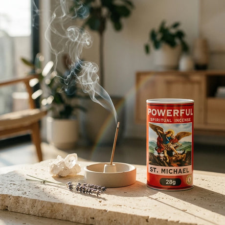 Spiritual incense powder canister — Cleansing Ritual Lifestyle | Generated by Modelize