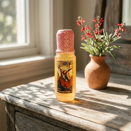 Spiritual Perfume Bottle — Botanical Lifestyle | Generated by Modelize