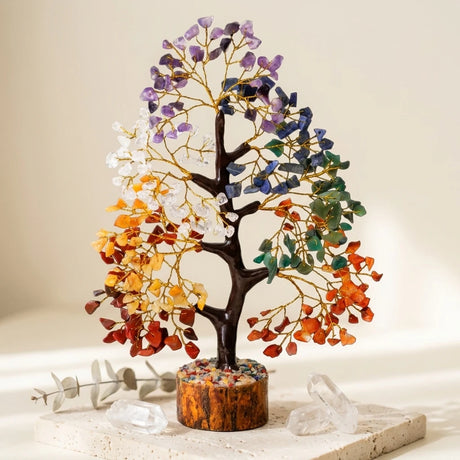 Chakra Gemstone Tree — Wellness Sanctuary Lifestyle | Generated by Modelize