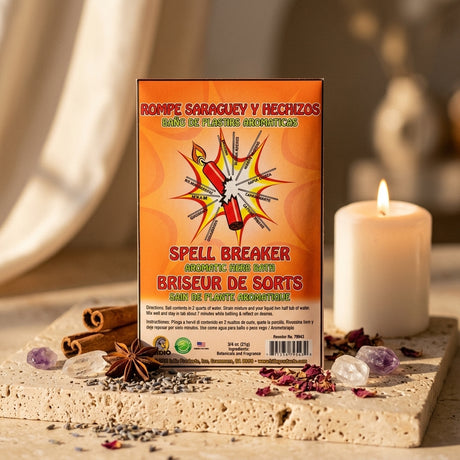 Traditional ritual bath herbs envelope — Lifestyle Apothecary | Generated by Modelize