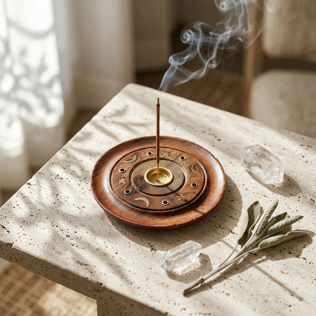Incense Tray — Peaceful Ritual Lifestyle | Generated by Modelize