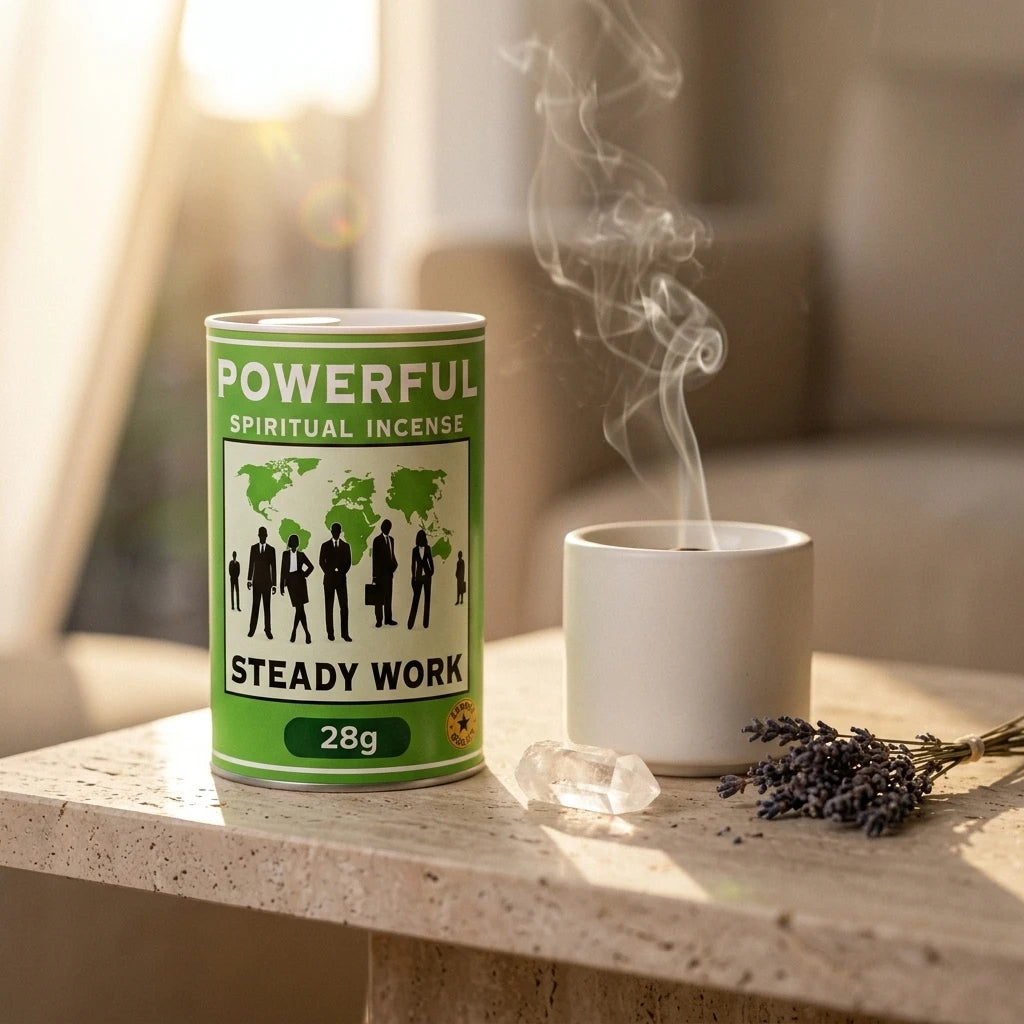 Incense powder canister — Cleansing Ritual Lifestyle | Generated by Modelize