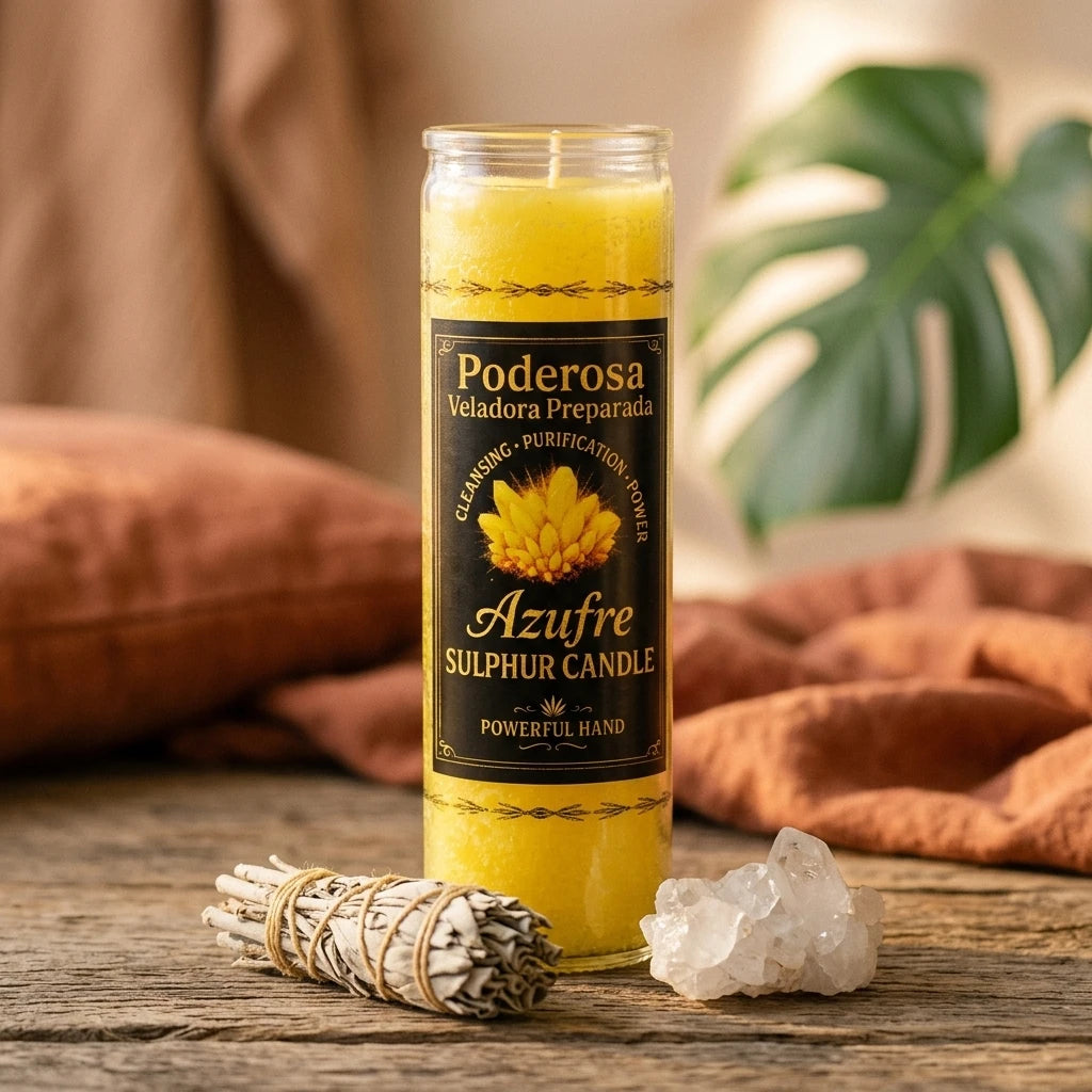 Glass Jar Candle — Spiritual Altar Lifestyle | Generated by Modelize