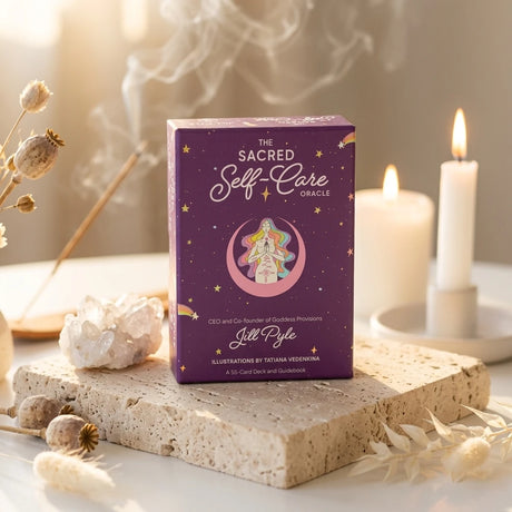 Oracle Card Deck Box — Sacred Altar Lifestyle | Generated by Modelize