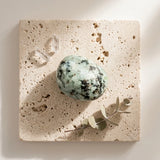 Tumbled gemstone — Spiritual Wellness Flat Lay | Generated by Modelize