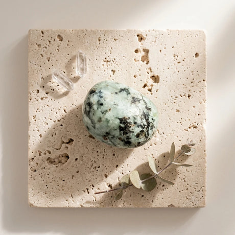 Turquoise Tumbled Stone — product photo