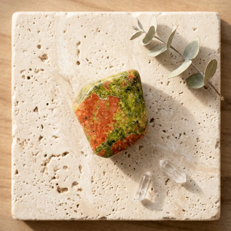 Unakite Tumbled Stone — product photo
