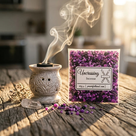 Incense Resin Grains — Ritual Lifestyle Scene | Generated by Modelize