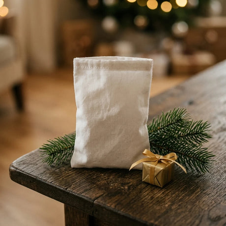 White Flannel Bag — product photo