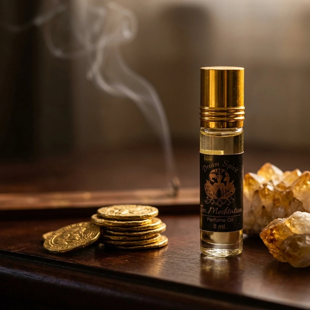 Roller perfume oil bottle — Spiritual Abundance Ritual | Generated by Modelize