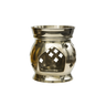 Brass Oil Burner with Decorative Cutouts