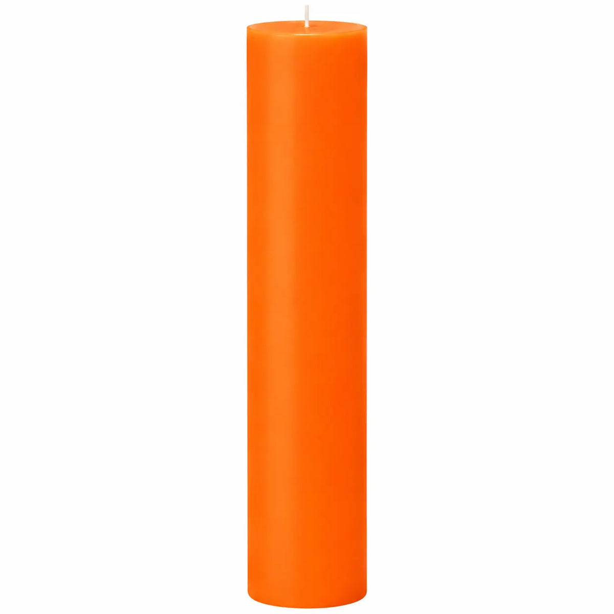 Orange Pillar Candle (2x12") Powerfulhand.com