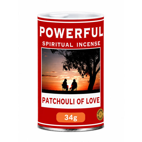 Patchouli of Love Incense Powder Blessed Horseshoe Products