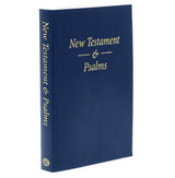 Pocket New Testament and Psalms – Blue Paperback