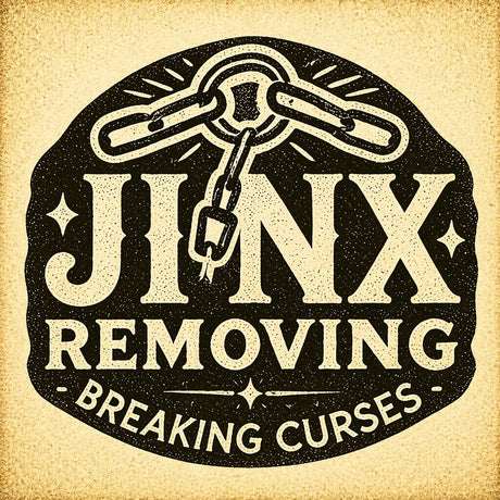 Jinx removing illustration with broken chain
