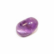 Amethyst Tumbled Stone — white studio product photo