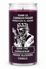 High John the Conqueror 14 Day Candle — front view on a white studio background
