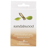 Elements Sandalwood Incense Cones – 15 Pack — product on a white studio background
