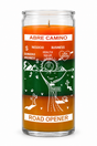 Road Opener 14 Day Candle — front view on a white studio background