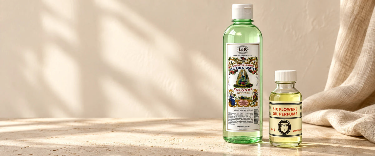 Murray & Lanman Florida Water and Six Flowers perfume