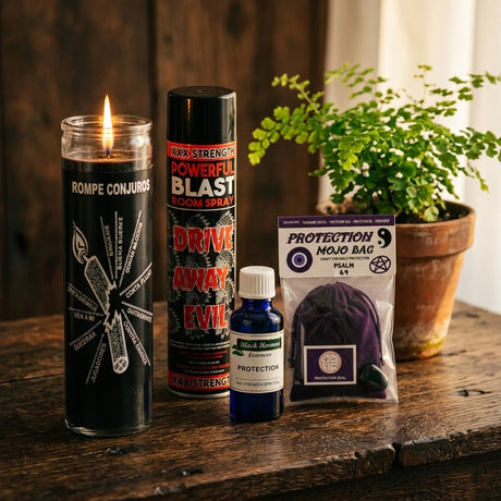 Protection & Reversing Ritual Gift Kit Powerful Hand