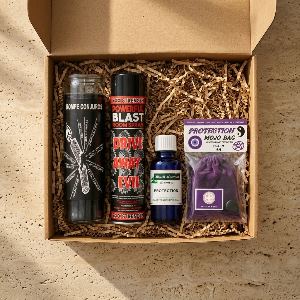 Protection & Reversing Ritual Gift Kit Powerful Hand