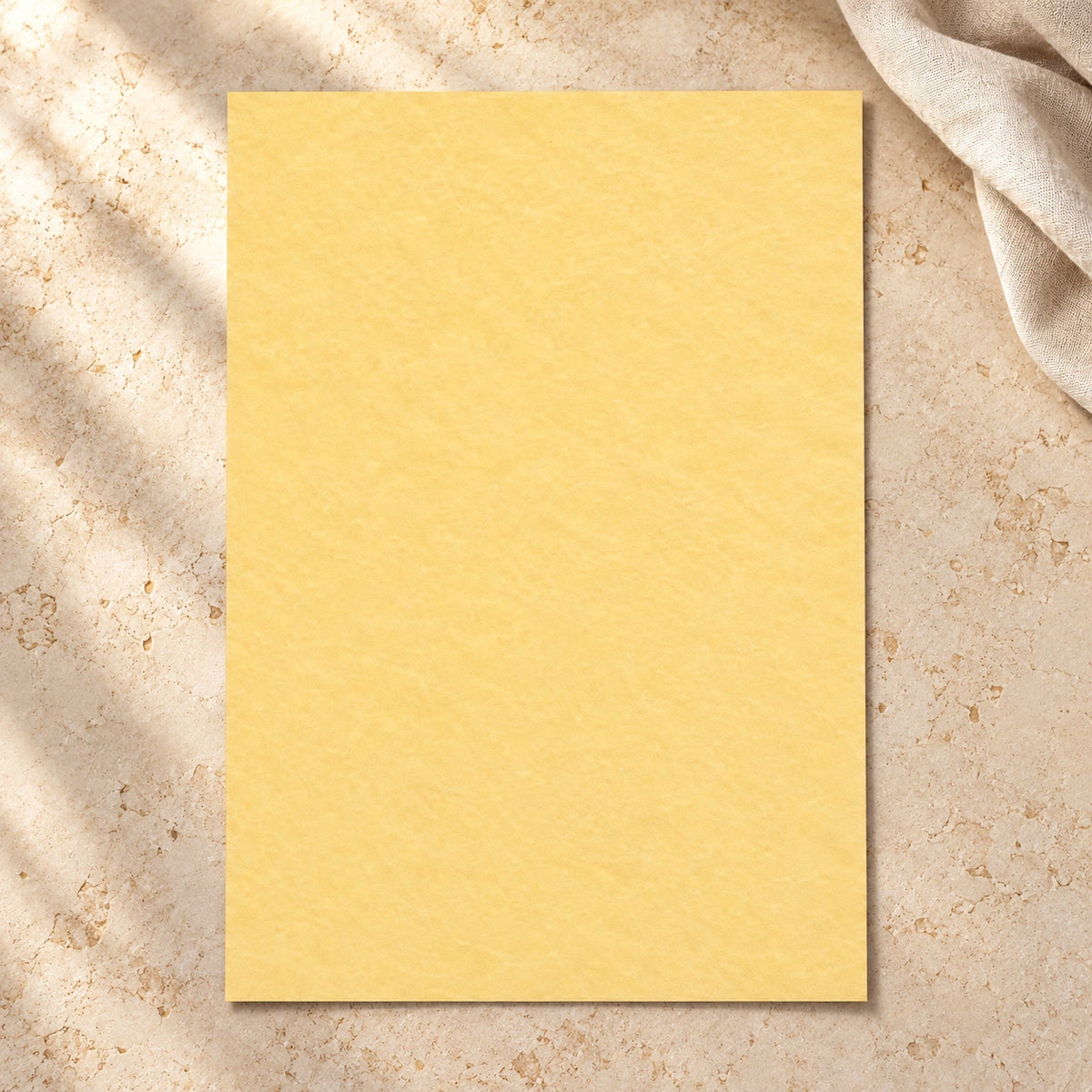 Regular Parchment Paper — lifestyle photo on a limestone surface
