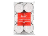 Prices Maxi Tea Light Candles (12 Pack)