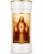 Sacred Heart Pillar Candle CBC Distributors