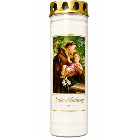 Saint Anthony Large Pillar Candle CBC Distributors