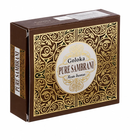 Goloka Pure Sambrani Benzoin Resin Incense Powerfulhand.com