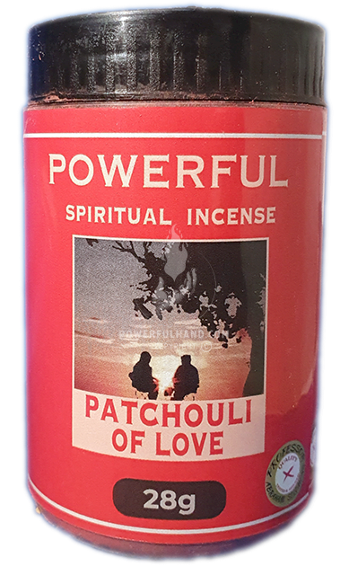 Poudre d'encens Patchouli d'Amour