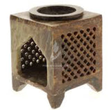 Soapstone Square Oil Burner