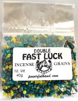 Double Fast Luck Incense Grains