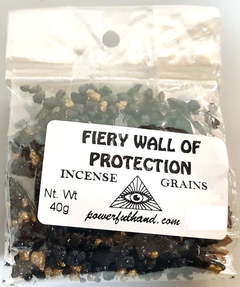 Fiery Wall of Protection Incense Grains