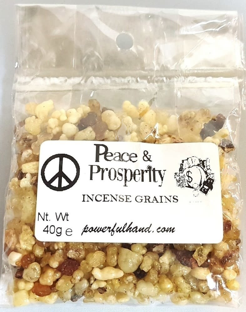 Peace & Prosperity Incense Grains