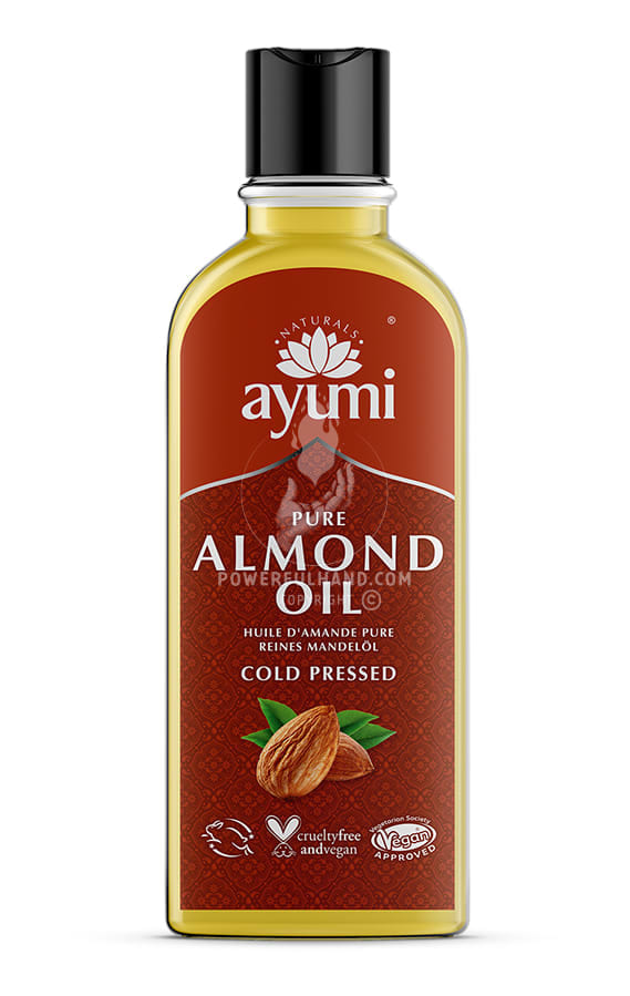 Huile d'amande 100 % pure Ayumi (150 ml)