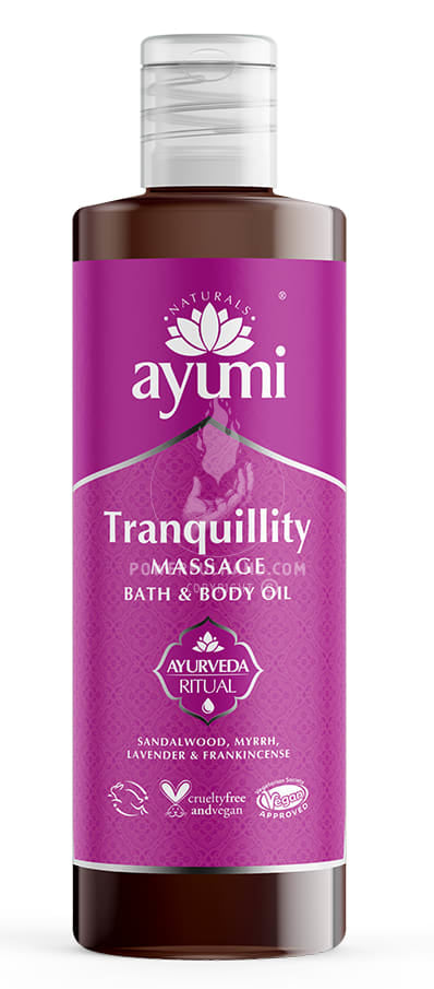 Huile de massage, corps et bain Ayumi Tranquility