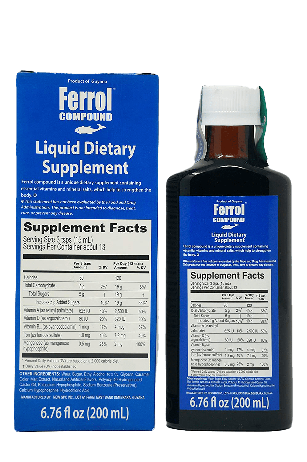 Ferrol Compound Liquid Tonic