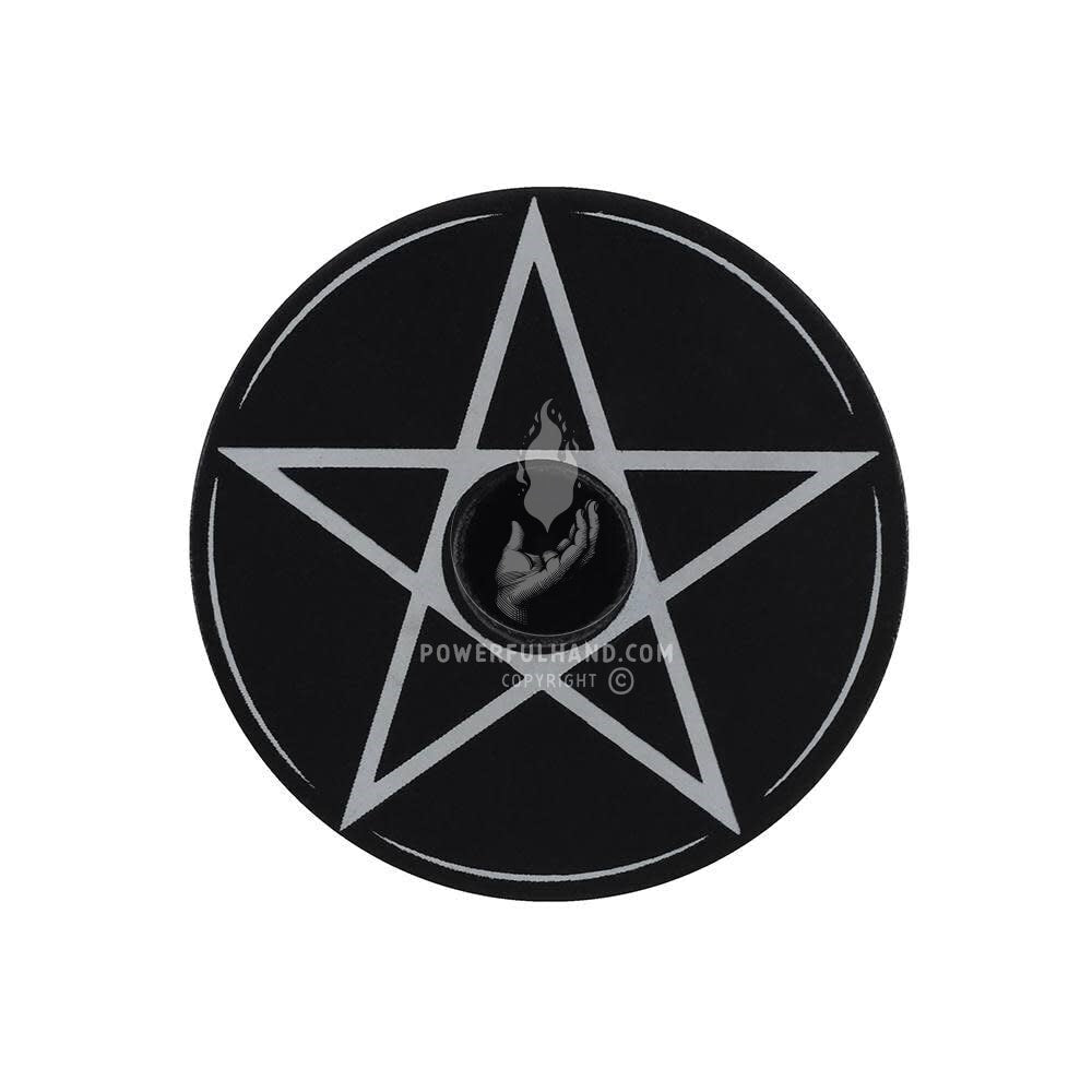 Pentagram Spell Candle Holder