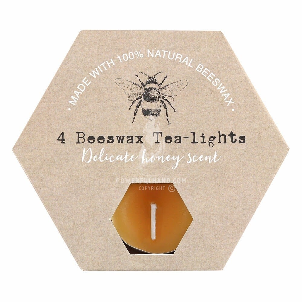 Beeswax Tealights (4 Pack)