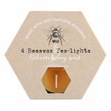 Beeswax Tealights (4 Pack)