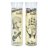 Palmistry Glass Candle