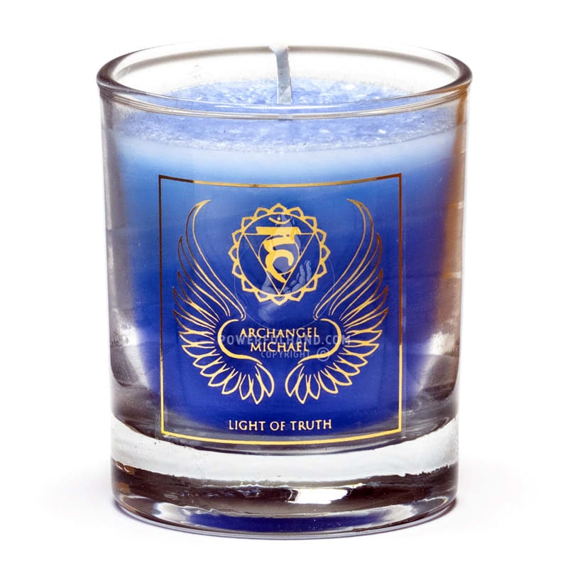 Archangel Michael Votive Candle (Chakra 5)