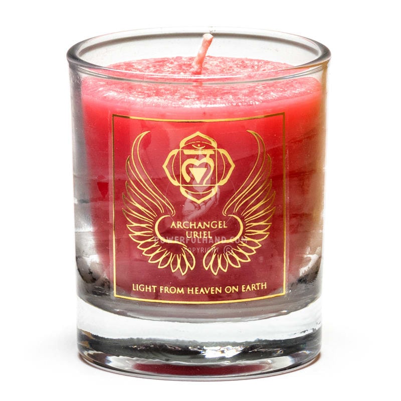 Archangel Uriel Votive Candle (Chakra 1)