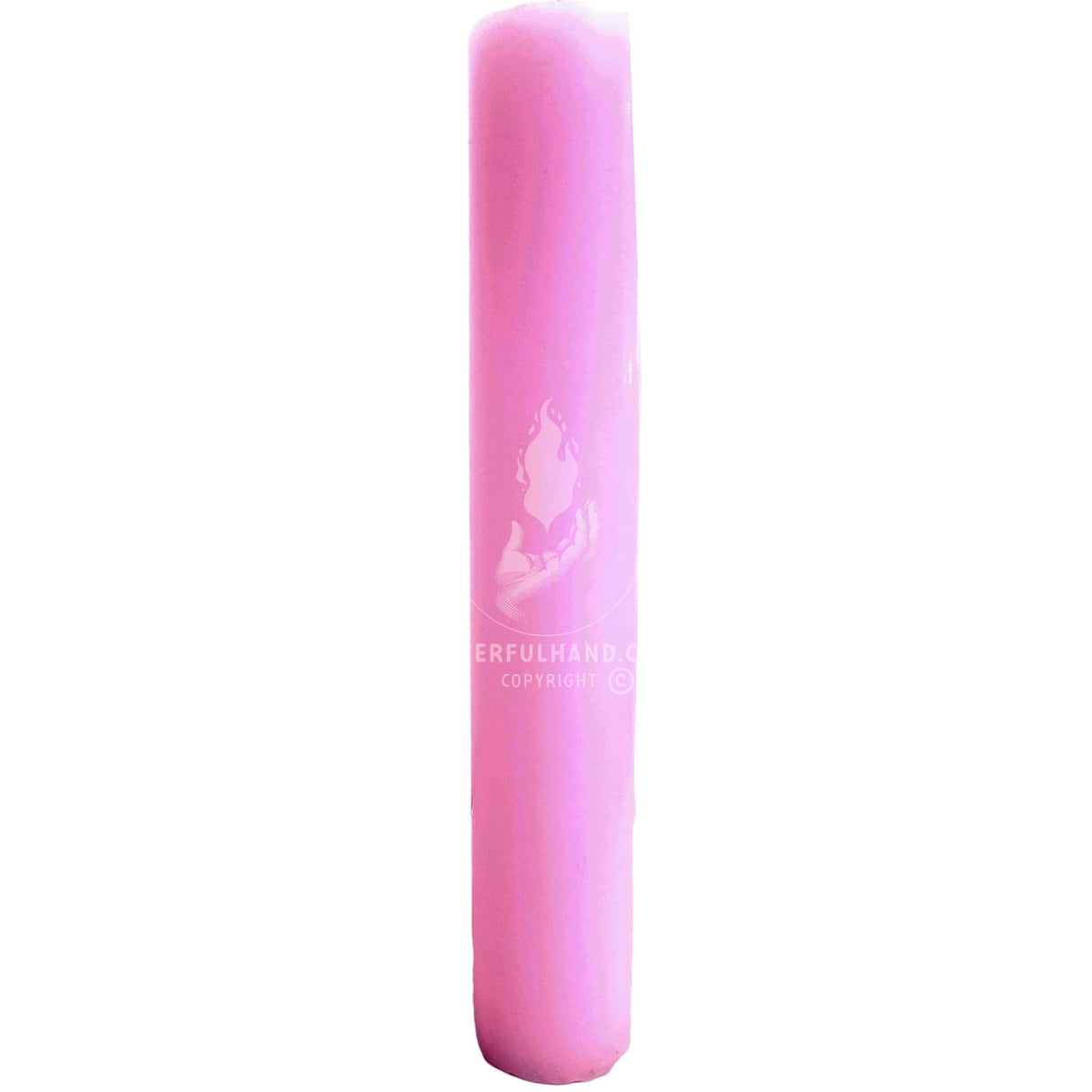 Pink Pillar Candle (2x12")