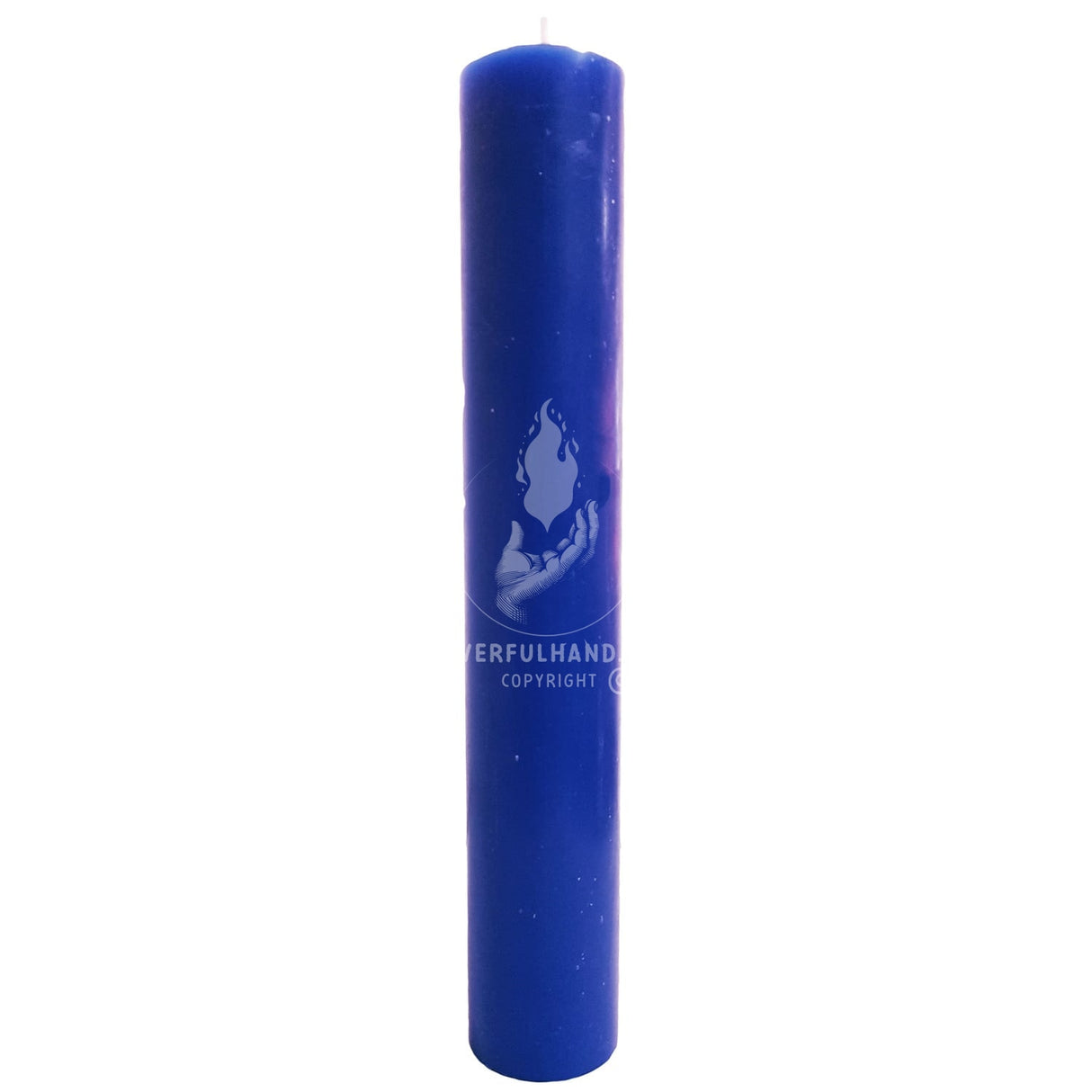 Blue Pillar Candle (2x12")